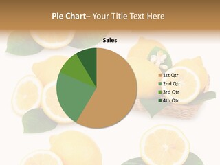 Green Lime Seed PowerPoint Template