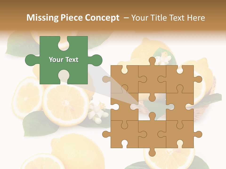 Green Lime Seed PowerPoint Template