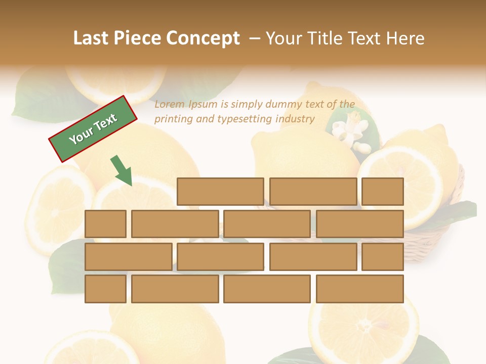 Green Lime Seed PowerPoint Template