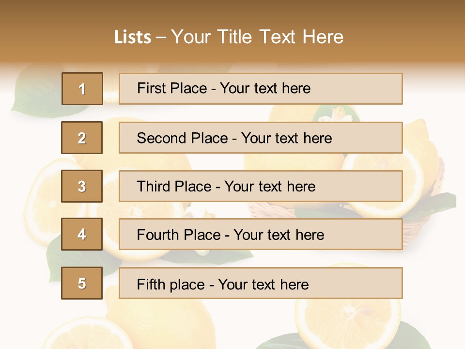 Green Lime Seed PowerPoint Template