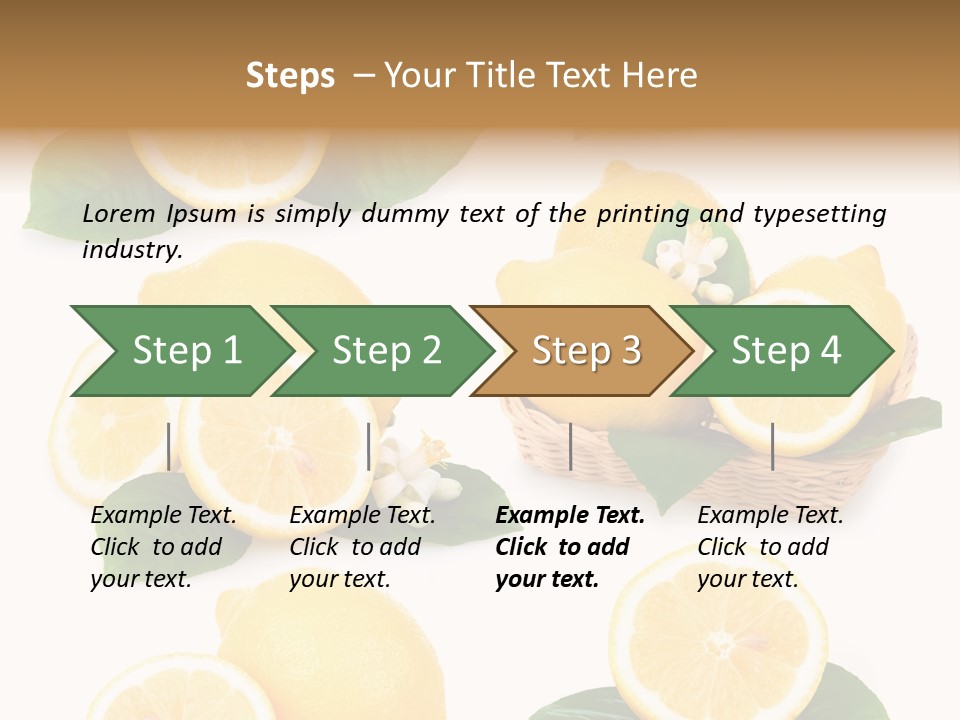 Green Lime Seed PowerPoint Template