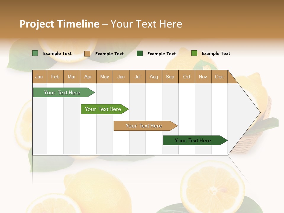 Green Lime Seed PowerPoint Template