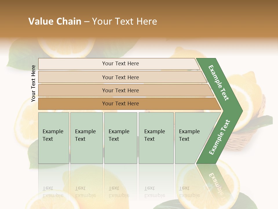 Green Lime Seed PowerPoint Template