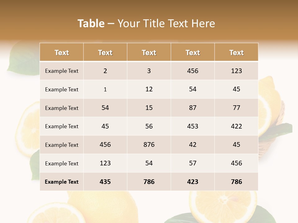 Green Lime Seed PowerPoint Template