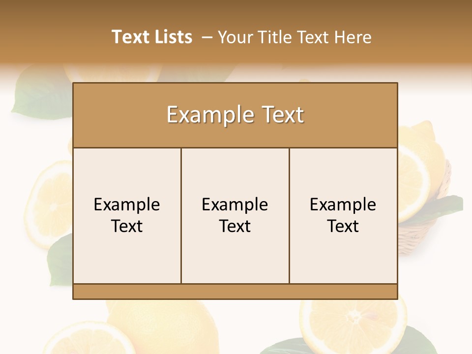 Green Lime Seed PowerPoint Template