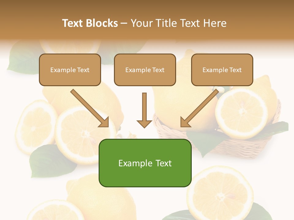 Green Lime Seed PowerPoint Template