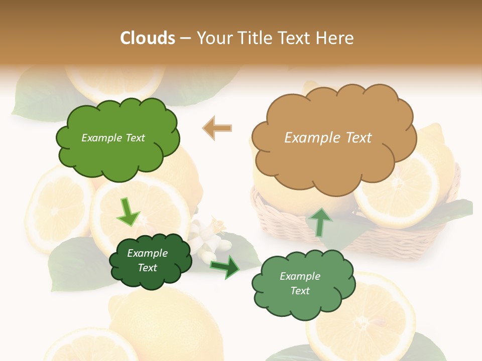 Green Lime Seed PowerPoint Template