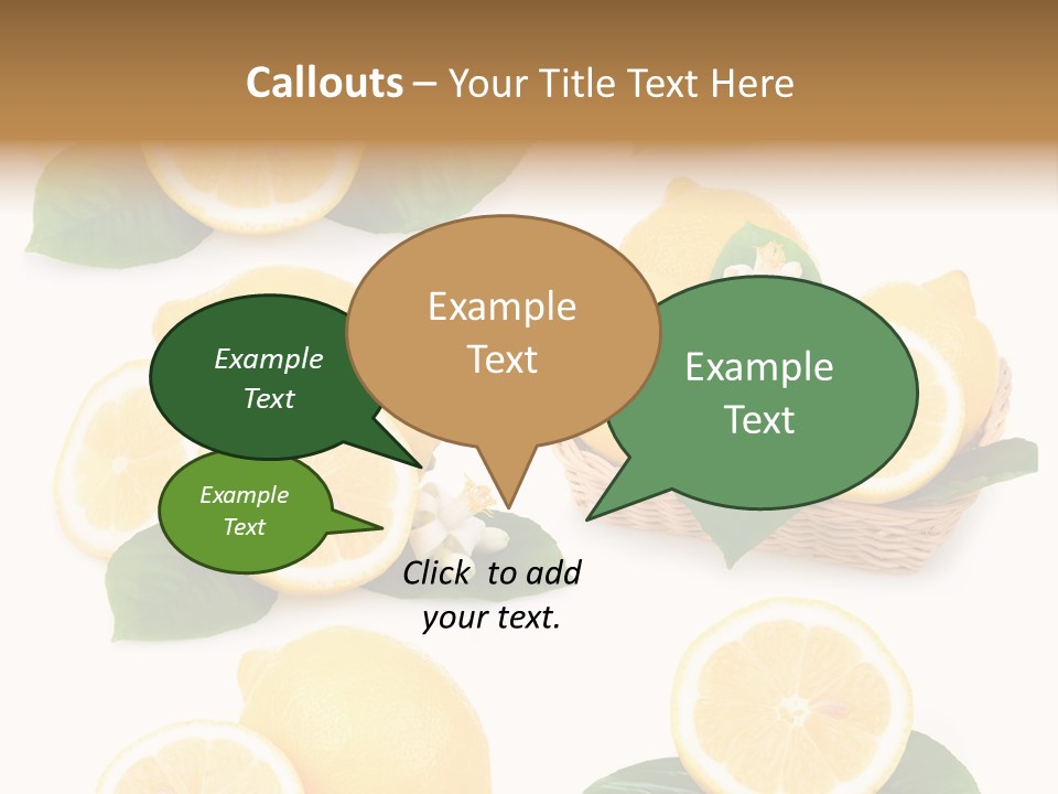 Green Lime Seed PowerPoint Template