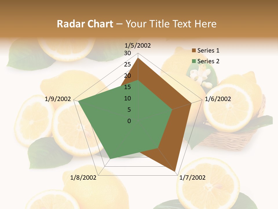 Green Lime Seed PowerPoint Template