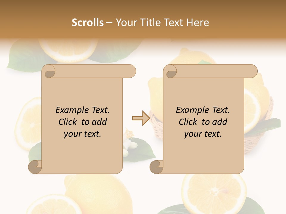Green Lime Seed PowerPoint Template