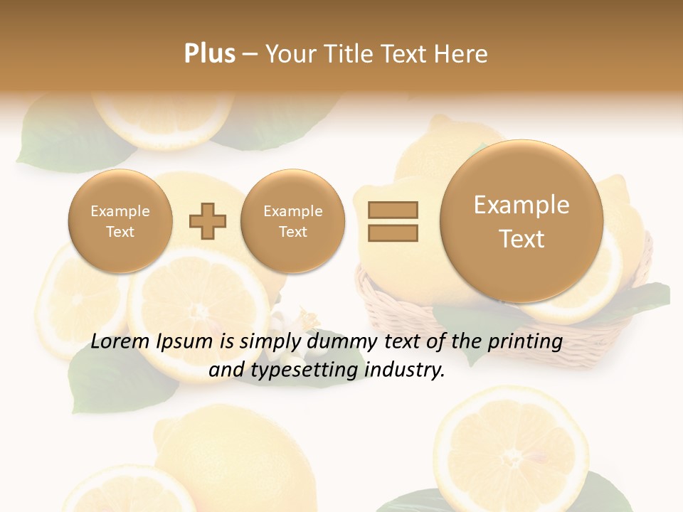 Green Lime Seed PowerPoint Template
