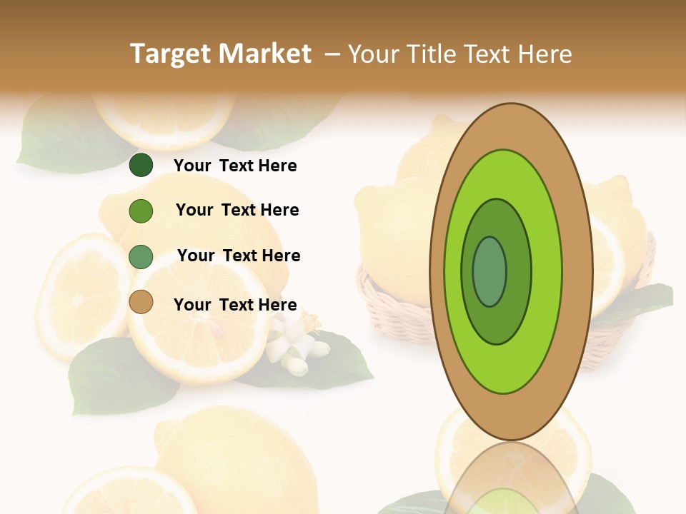 Green Lime Seed PowerPoint Template