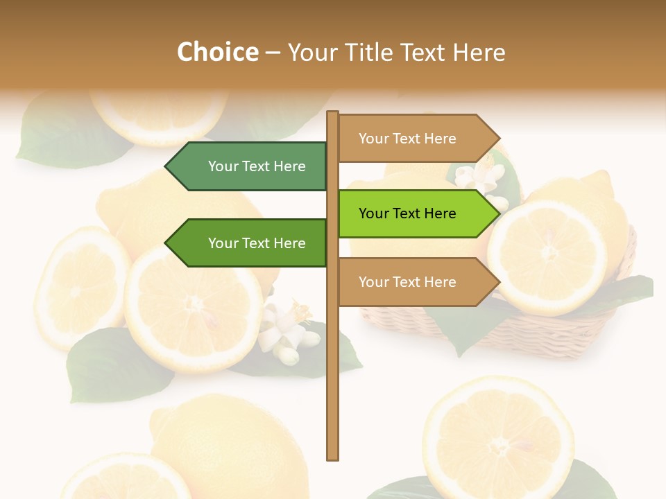 Green Lime Seed PowerPoint Template