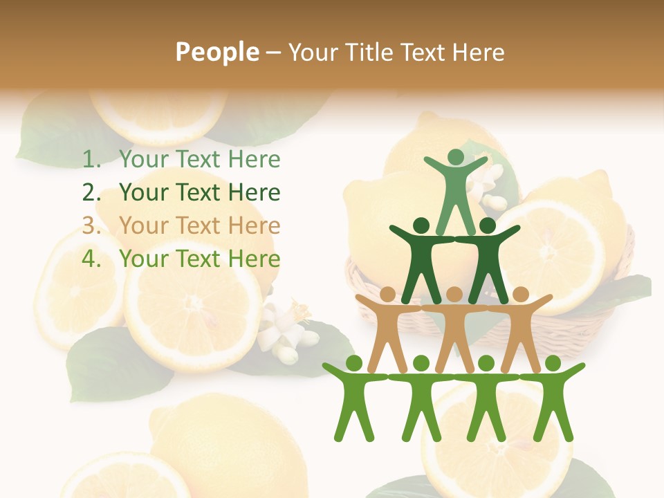 Green Lime Seed PowerPoint Template