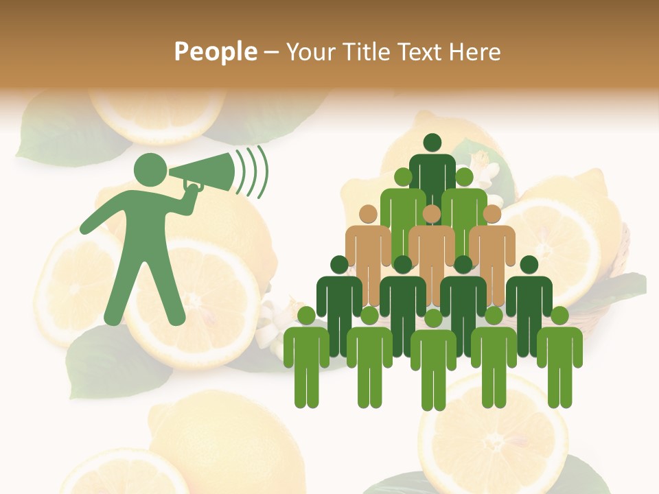 Green Lime Seed PowerPoint Template