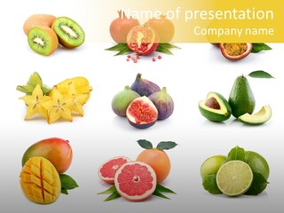 Fig Exotic Organic PowerPoint Template