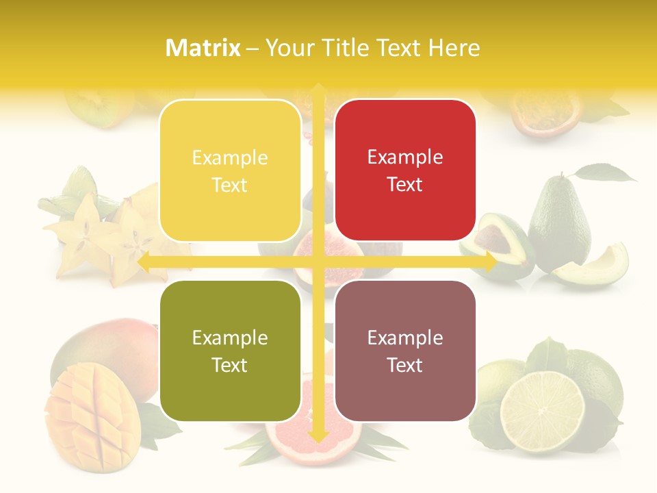 Fig Exotic Organic PowerPoint Template