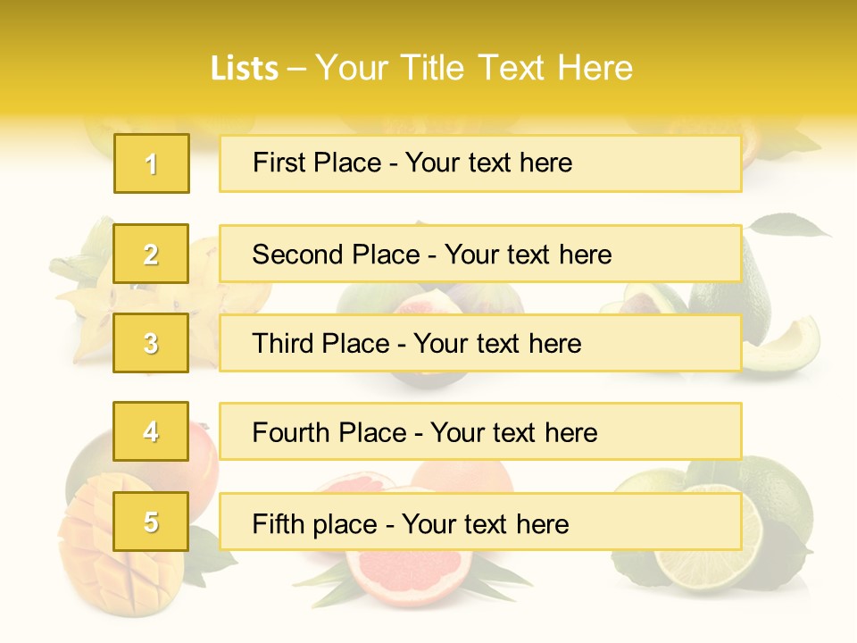 Fig Exotic Organic PowerPoint Template