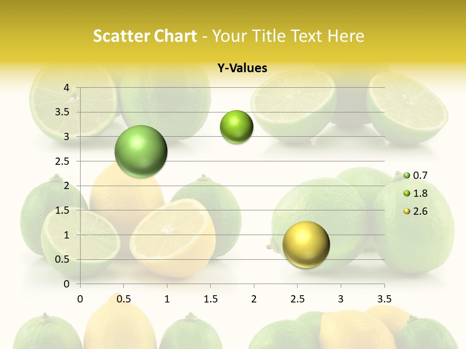 Color Lemon Food PowerPoint Template