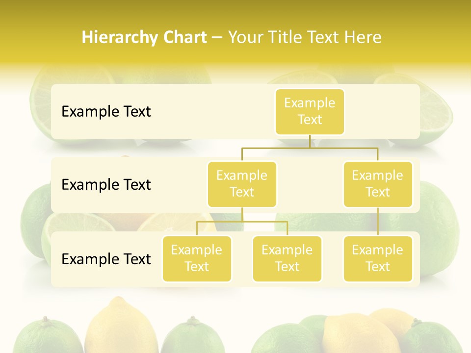 Color Lemon Food PowerPoint Template