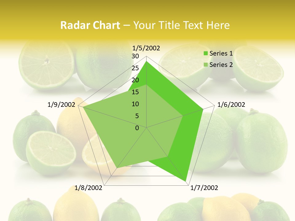 Color Lemon Food PowerPoint Template