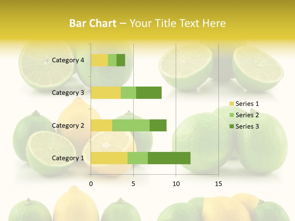 Color Lemon Food PowerPoint Template