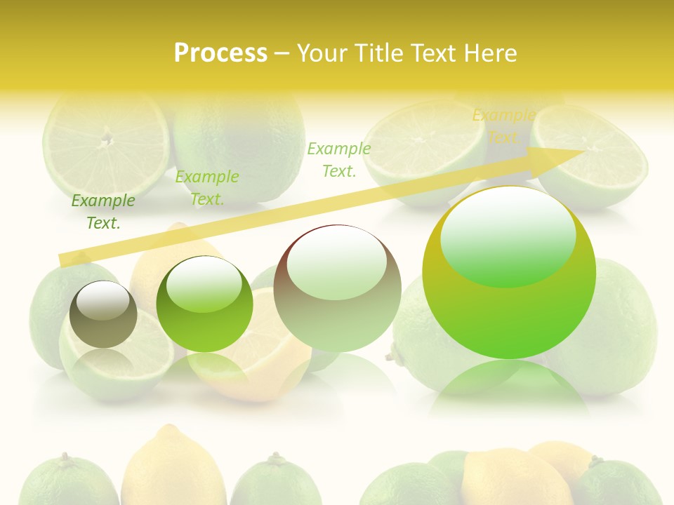 Color Lemon Food PowerPoint Template