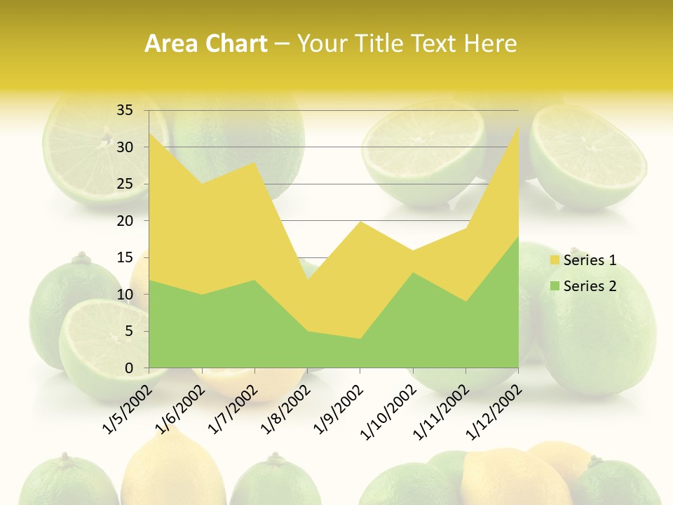 Color Lemon Food PowerPoint Template