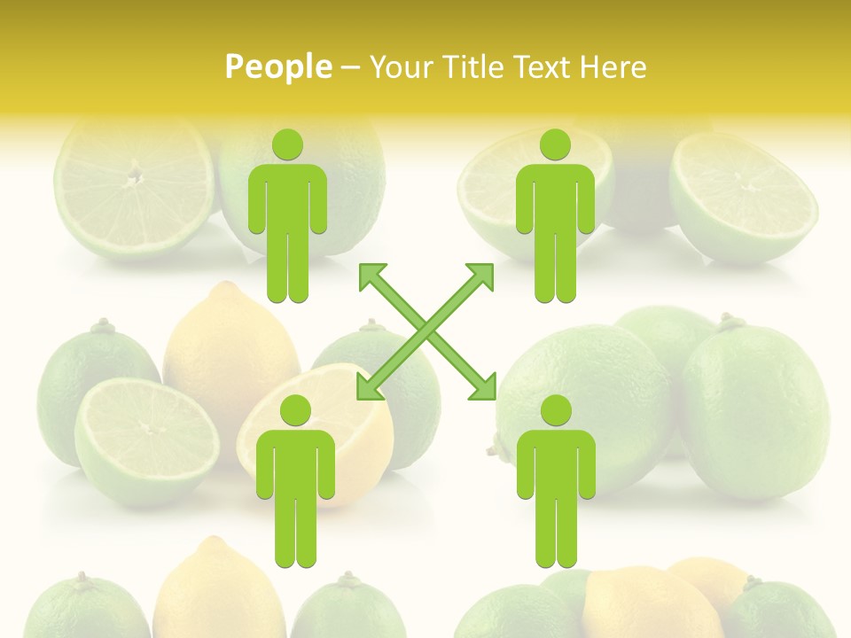 Color Lemon Food PowerPoint Template