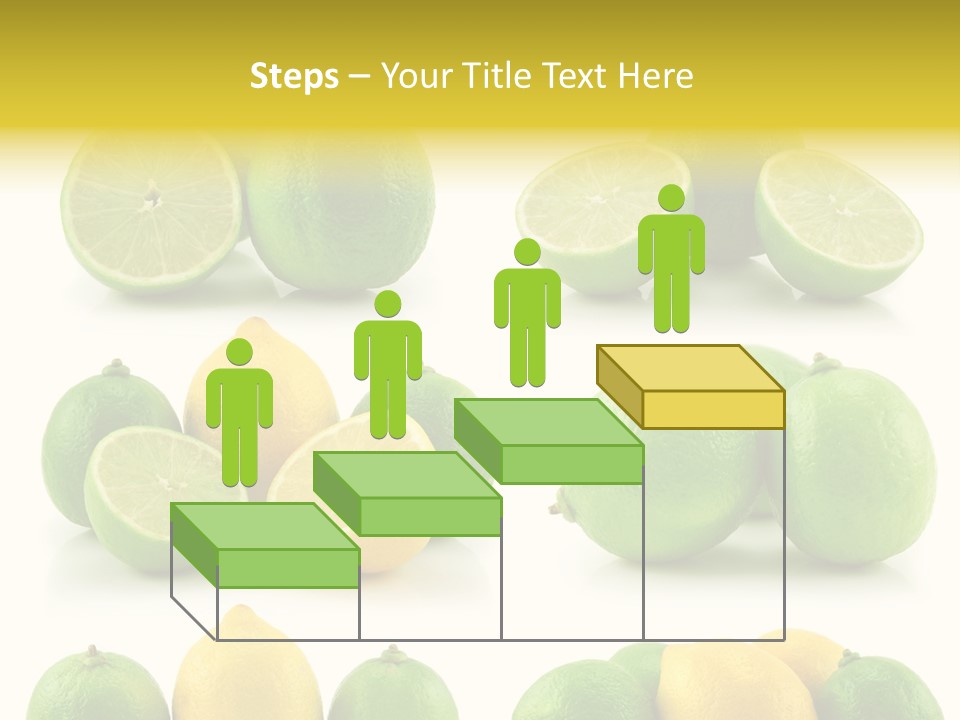 Color Lemon Food PowerPoint Template