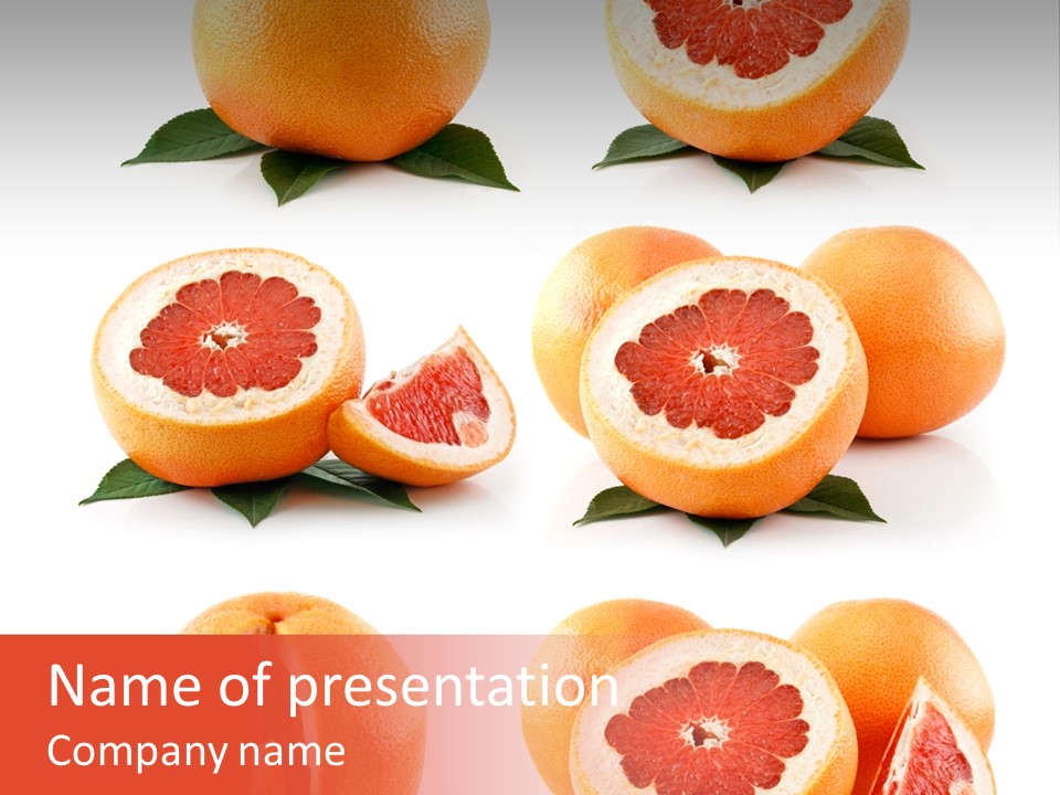 Half Isolated Refreshment PowerPoint Template