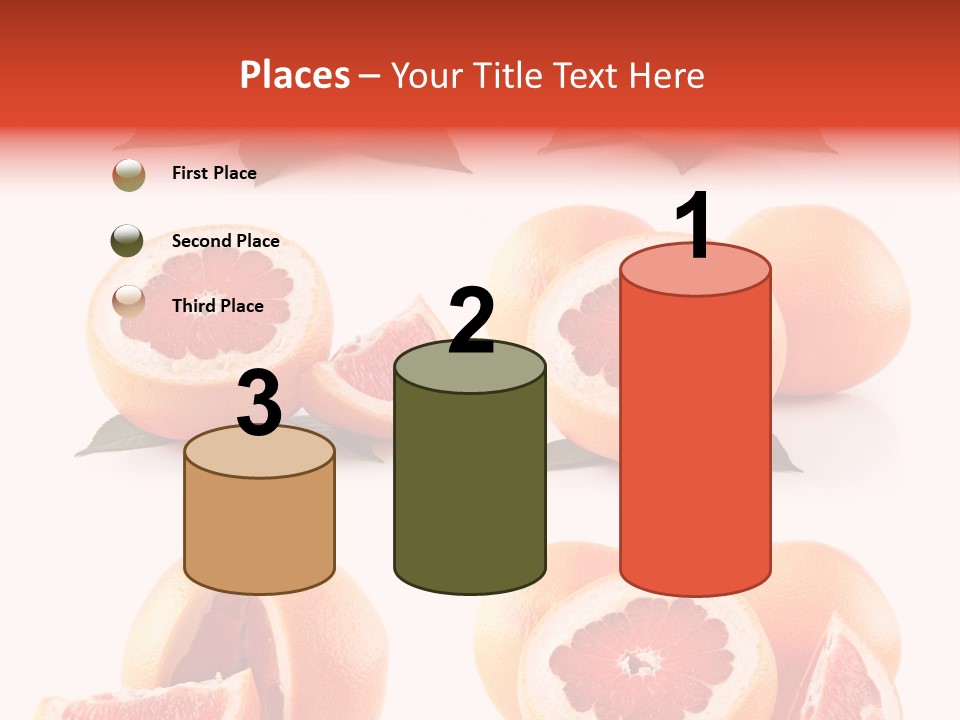 Half Isolated Refreshment PowerPoint Template