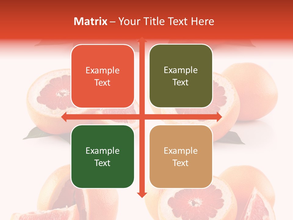 Half Isolated Refreshment PowerPoint Template