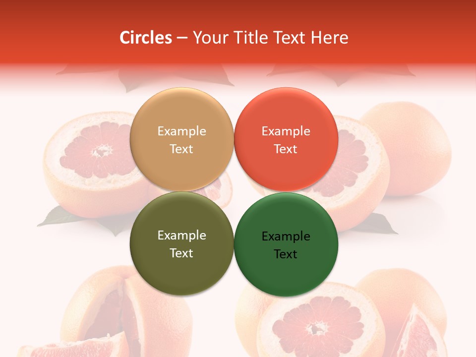 Half Isolated Refreshment PowerPoint Template