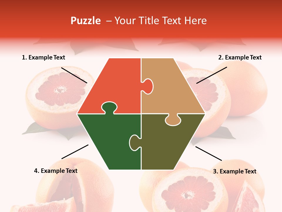 Half Isolated Refreshment PowerPoint Template
