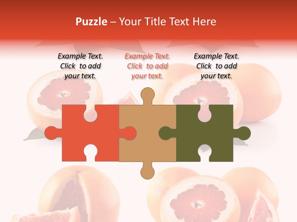 Half Isolated Refreshment PowerPoint Template