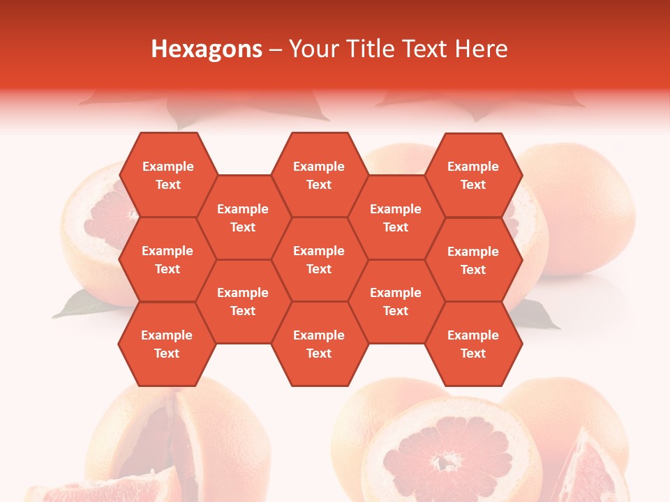 Half Isolated Refreshment PowerPoint Template