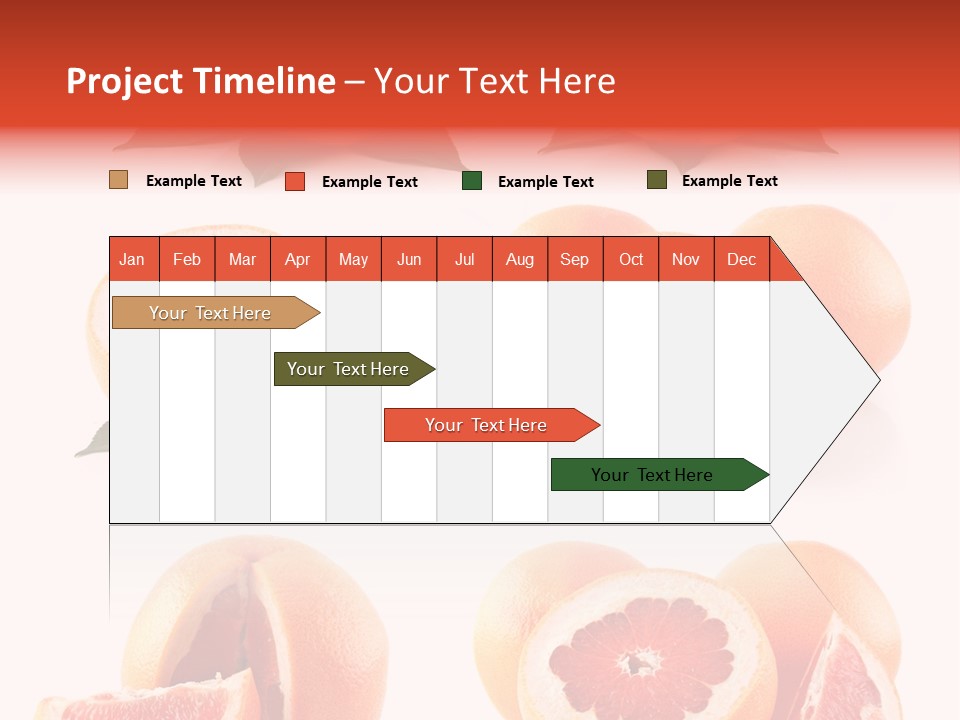 Half Isolated Refreshment PowerPoint Template