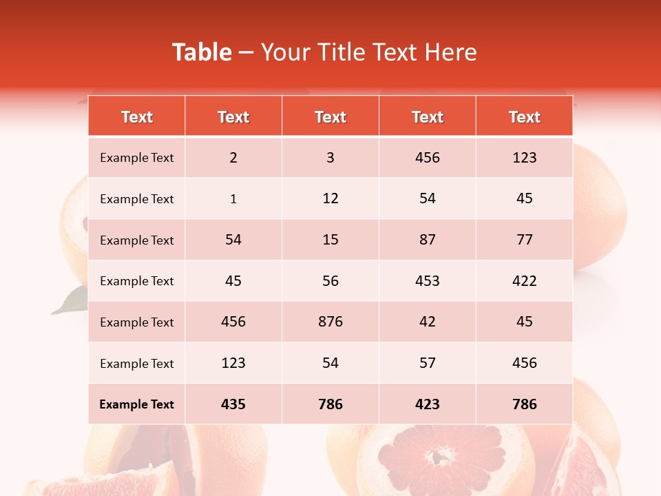 Half Isolated Refreshment PowerPoint Template