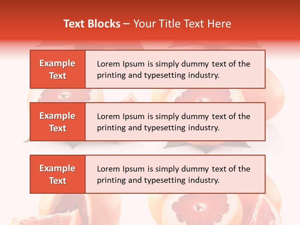 Half Isolated Refreshment PowerPoint Template