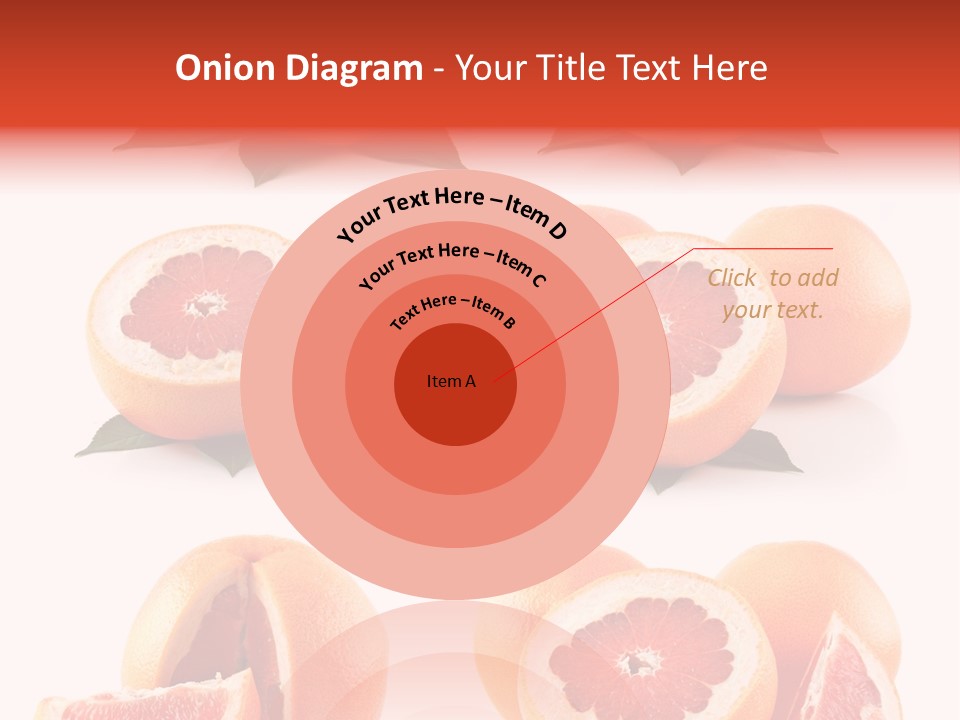 Half Isolated Refreshment PowerPoint Template