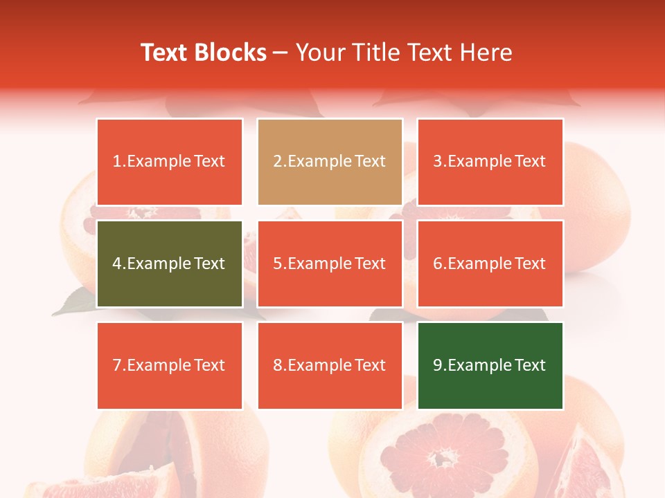 Half Isolated Refreshment PowerPoint Template