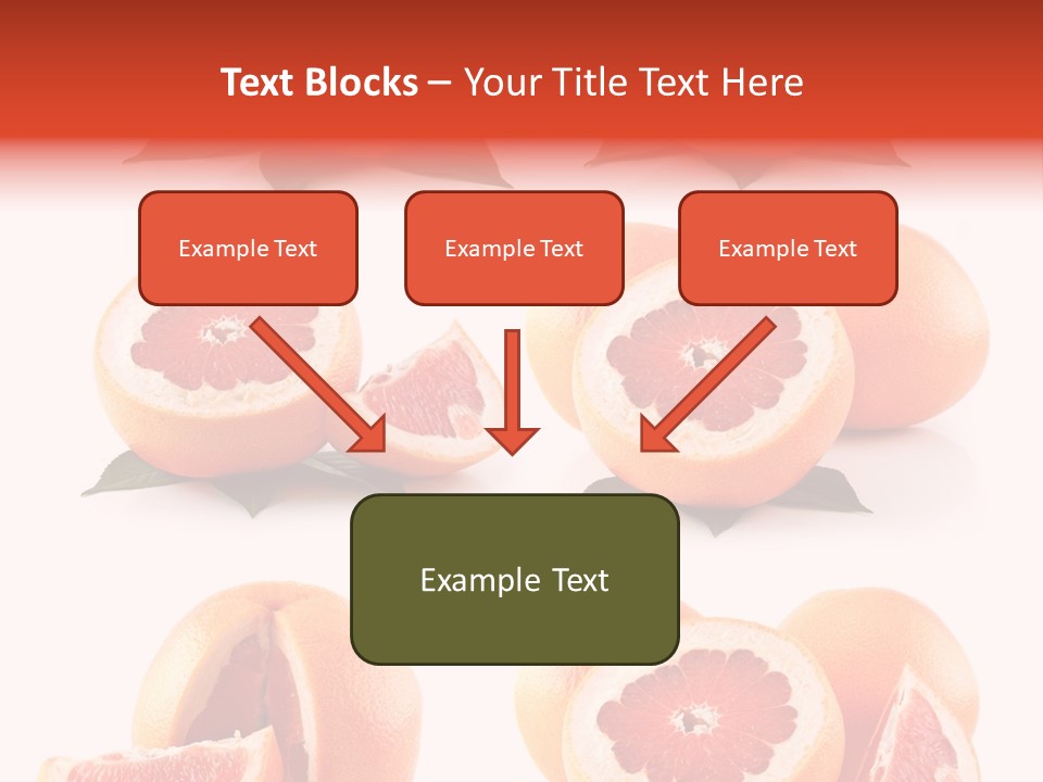 Half Isolated Refreshment PowerPoint Template
