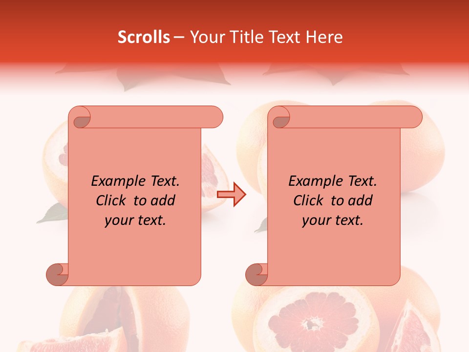 Half Isolated Refreshment PowerPoint Template