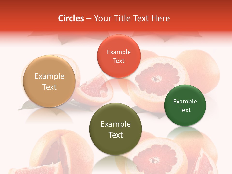 Half Isolated Refreshment PowerPoint Template