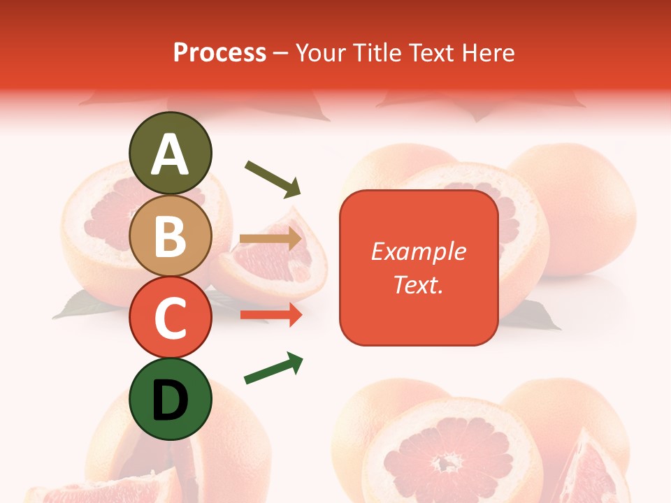 Half Isolated Refreshment PowerPoint Template
