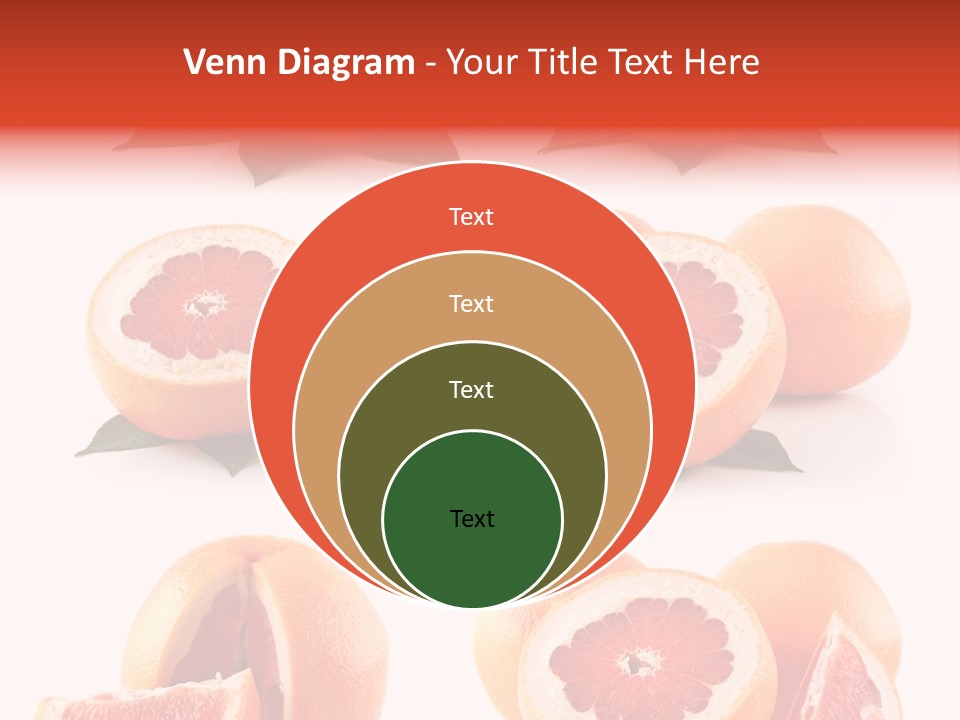 Half Isolated Refreshment PowerPoint Template