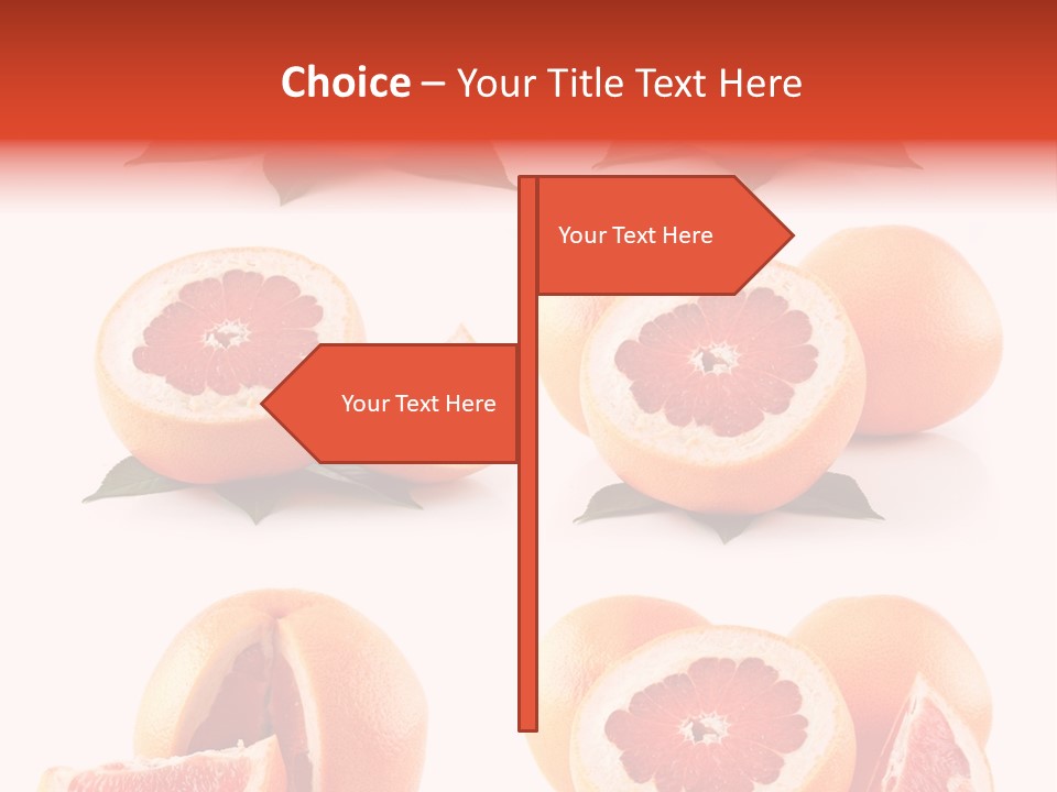 Half Isolated Refreshment PowerPoint Template