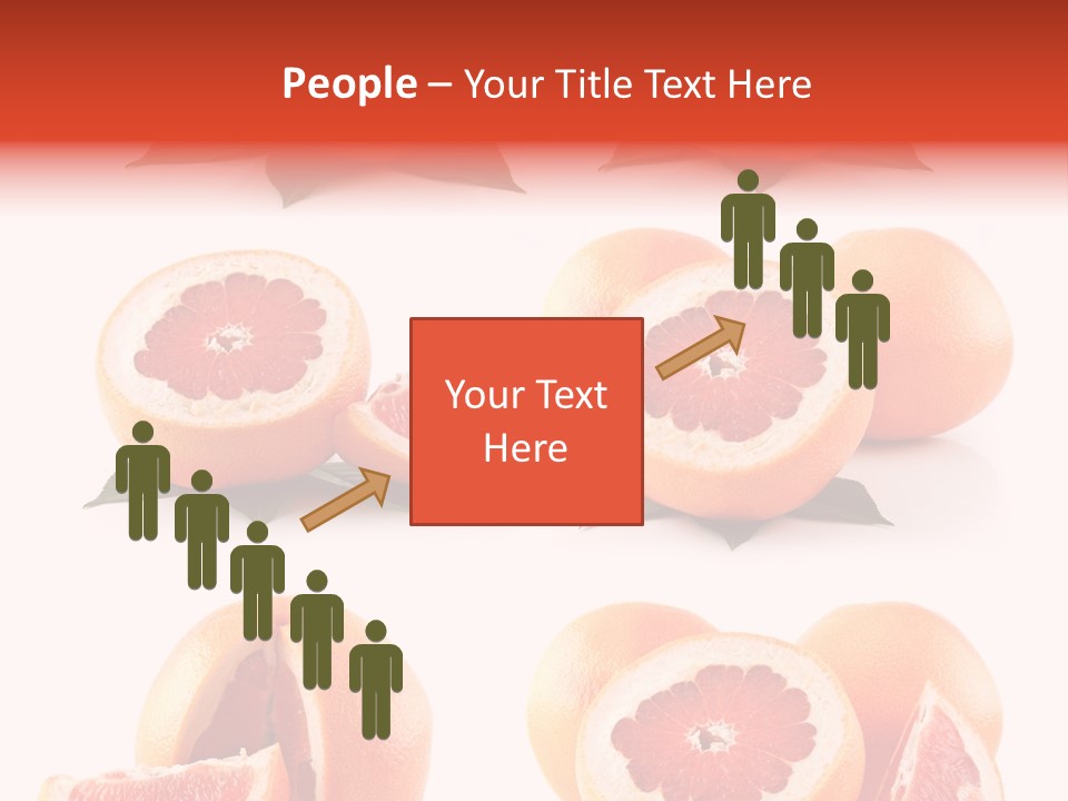 Half Isolated Refreshment PowerPoint Template
