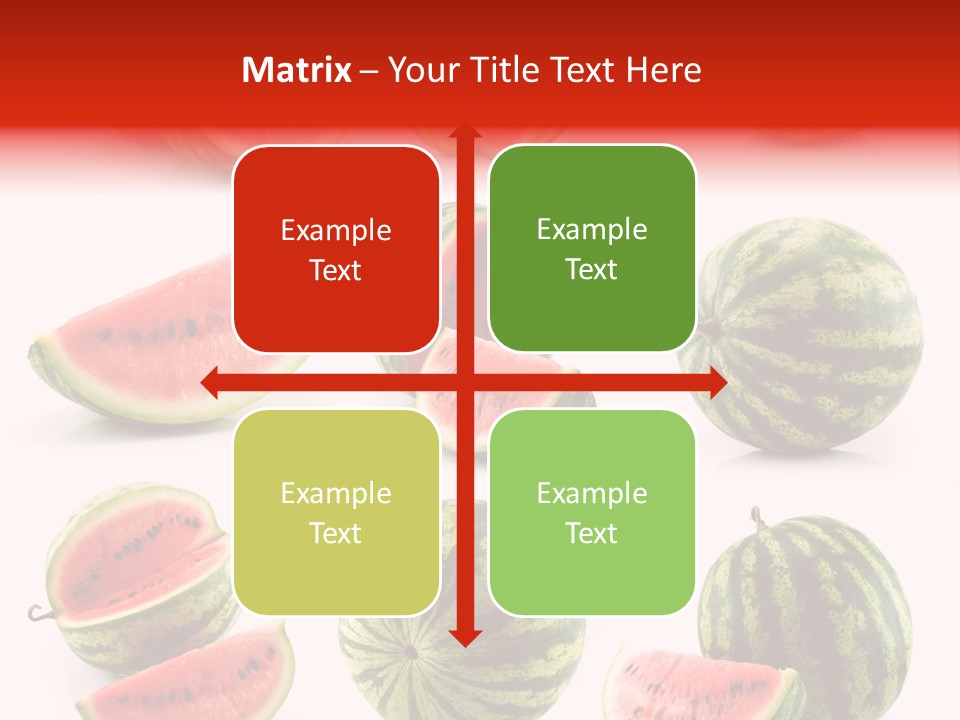 Out Red Healthy PowerPoint Template